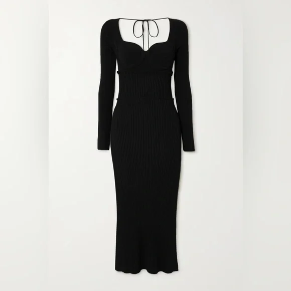 ALTUZARRA Louisa ribbed-knit midi dress - Picture 5 of 12